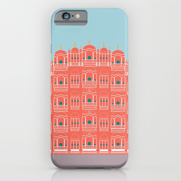 Hawa Mahal, Pink Wind Palace, Jaipur, India iPhone Case