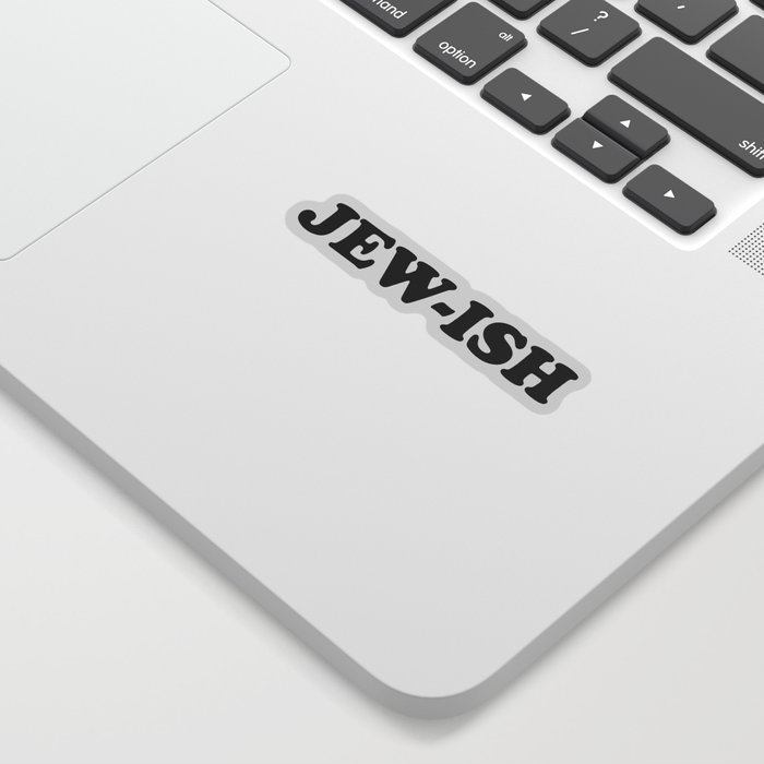 JEW-ISH Nice Jewish Hanukkah Gifts Sticker