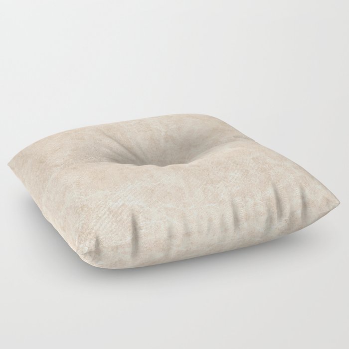 Elegant Understated Stone - Ivory Floor Pillow