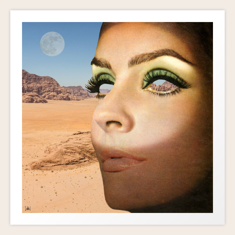 Young Girl With Eyes Like The Desert Art Print By Iriewata Society6 See more ideas about eye art, art, eyeball art. young girl with eyes like the desert art print