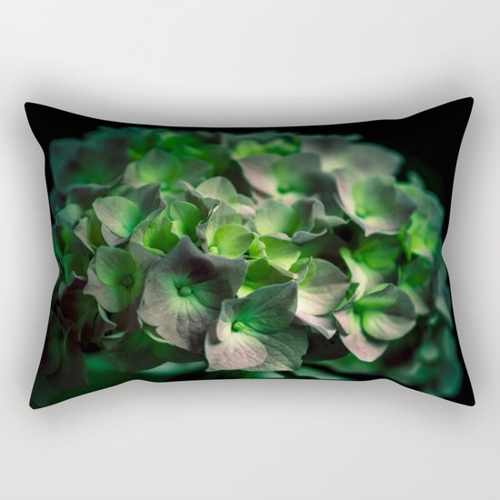 Fiore Verde Rectangular Pillow