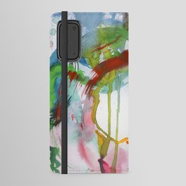 abstract candyclouds N.o 9 Android Wallet Case