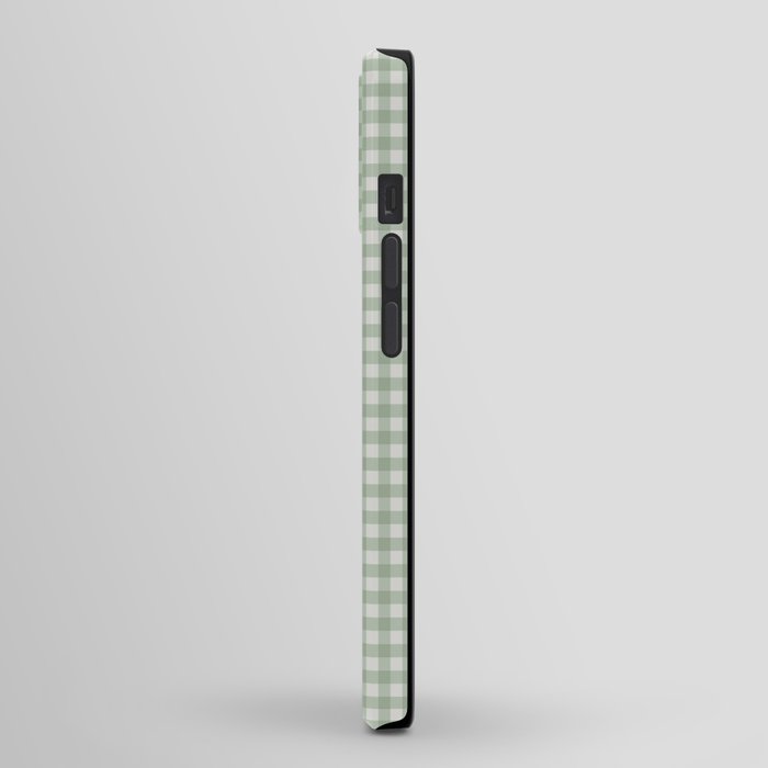 Gingham Plaid Pattern - Sage Green