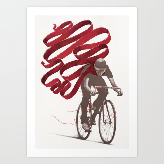 Loose Threads Art Print