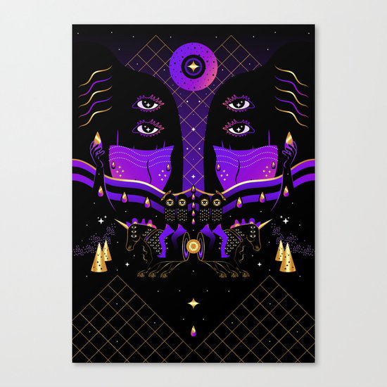 L U N A Canvas Print