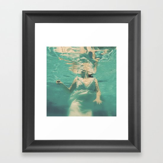 Dive Framed Art Print