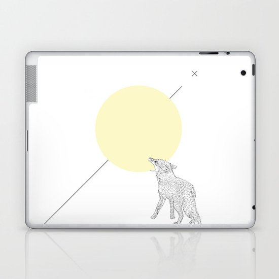 Bite the moon Laptop & iPad Skin
