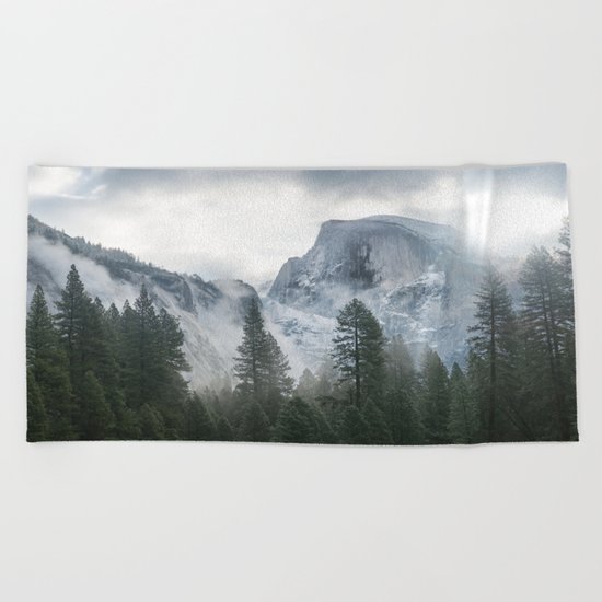 Majestic Mountain Beach Towel