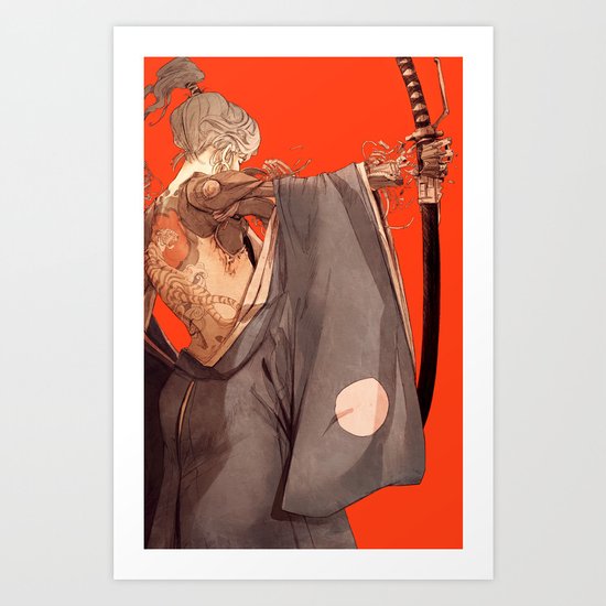 Mantle Art Print