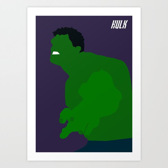 Hulk Art Print