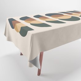 Minimal Geometric Abstract XII Tablecloth