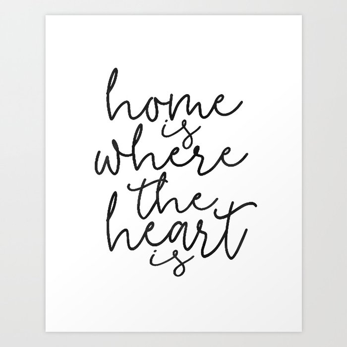 Inspirational Home Decor Home Sweet Home Quote Wall Art Print Poster Set of 3