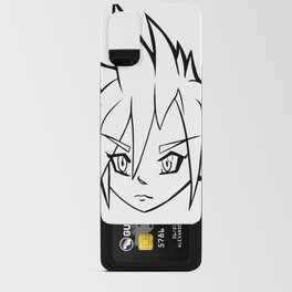 Cloud Fantasy Head Lineart Android Card Case