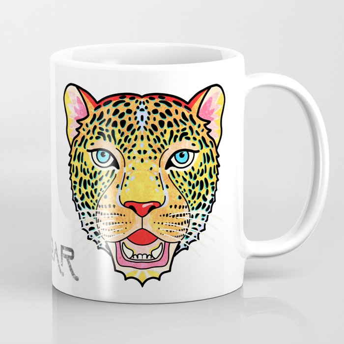 Roar / Retro Wild Cat Coffee Mug