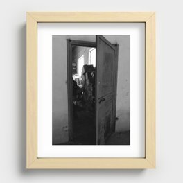 Open Door Recessed Framed Print
