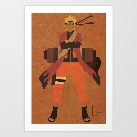Sage Naruto Art Print