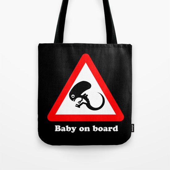 Baby on board Tote Bag