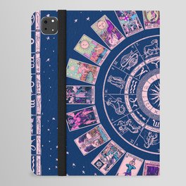 Major Arcana & Wheel of the Zodiac | Pastel Goth iPad Folio Case