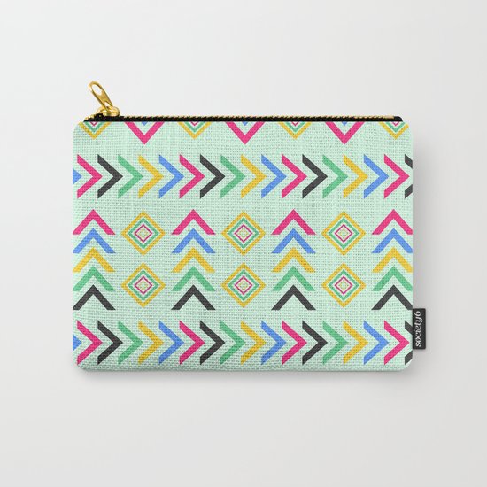 Colorful arrow pattern Carry-All Pouch