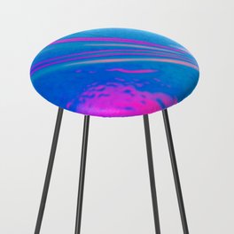 Pink & Blue Holo Counter Stool