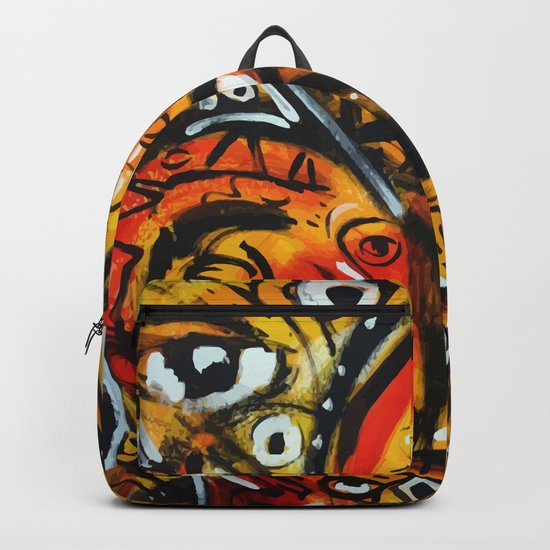 The third eye expressionist art Backpack