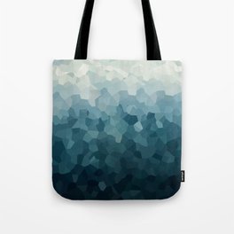 Ice Blue Mountains Moon Love Tote Bag
