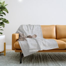 Rabbit Tail - Colorful Throw Blanket