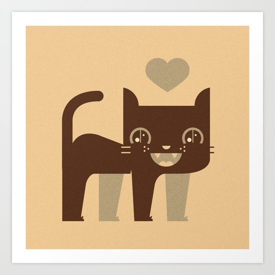 Kittie Art Print