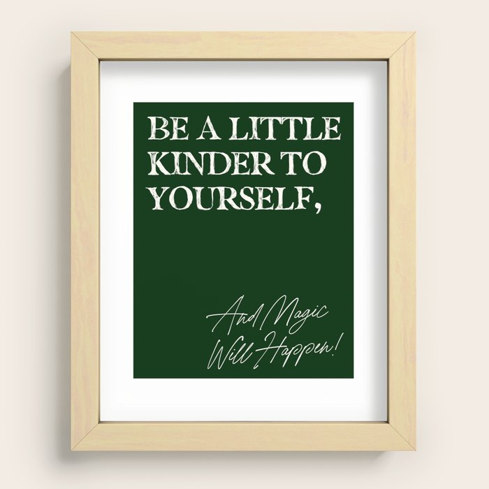 Recessed Framed Print