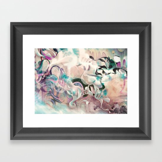 Fluidity Framed Art Print