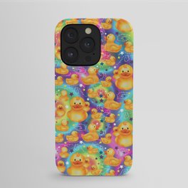 Rainbows and Ducks iPhone Case