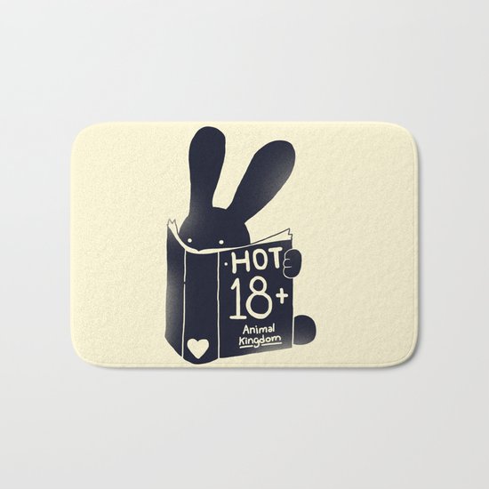 HOT 18 ANIMAL KINGDOM (Bunny) Bath Mat