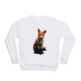 Low Poly Fox Design Crewneck Sweatshirt