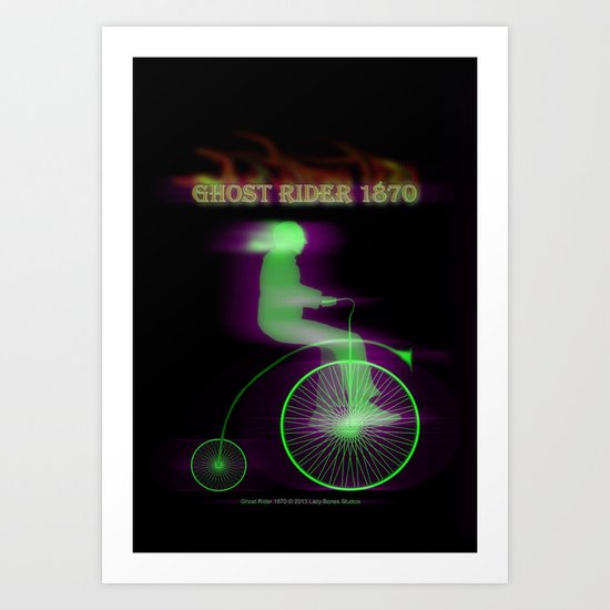 GHOST RIDER 1870 - 059 Art Print