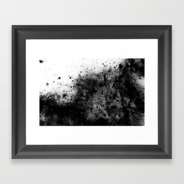 The Sherry / Charcoal + Water Framed Art Print