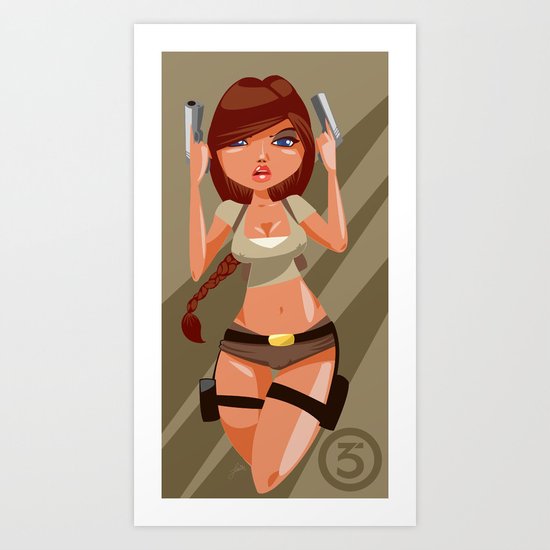 Lara Art Print