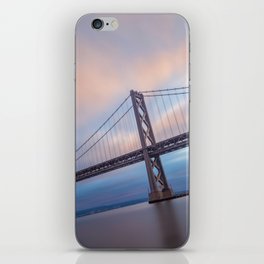 Bay Bridge Sunrise vertical iPhone Skin
