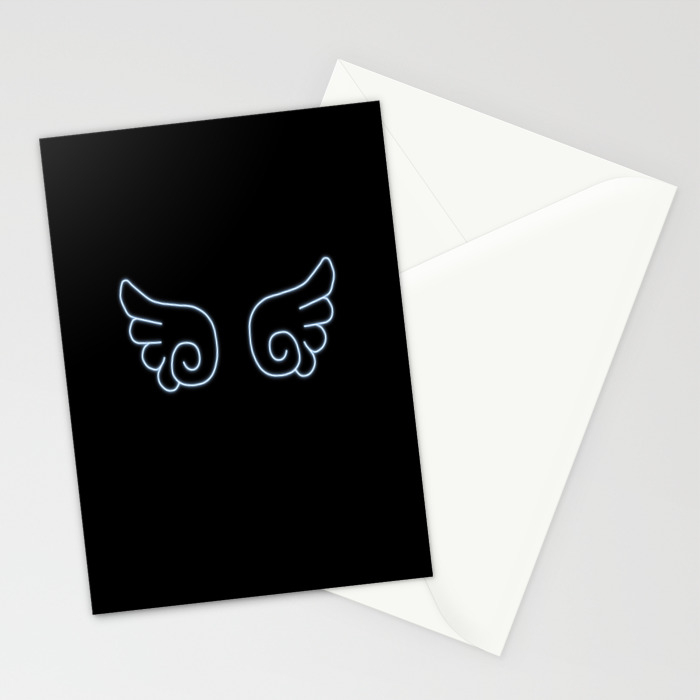 Chibi Angel Wings Stationery Cards By Falln Society6 Make a circle for the head guide and another here is the fun part. society6