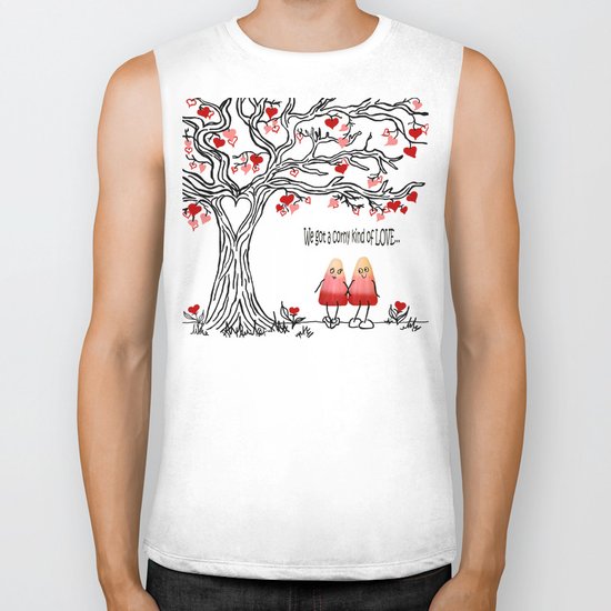 We got a corny kind of LOVE... Biker Tank
