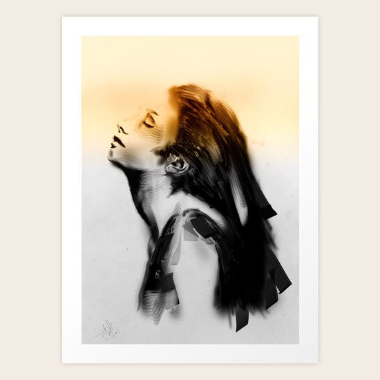 Let go. Art Print