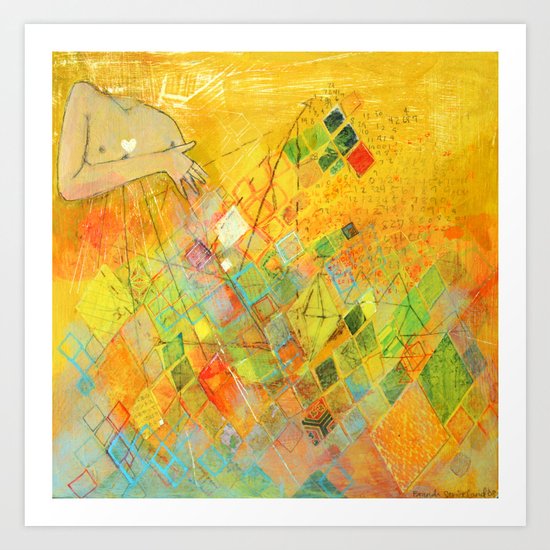 Exploring Space Art Print