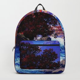 Maxfield Parrish Blue Backpack