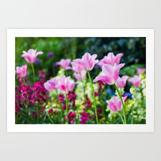 Flowers alive Art Print
