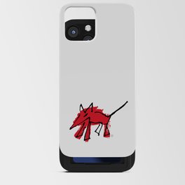 Red Dog iPhone Card Case