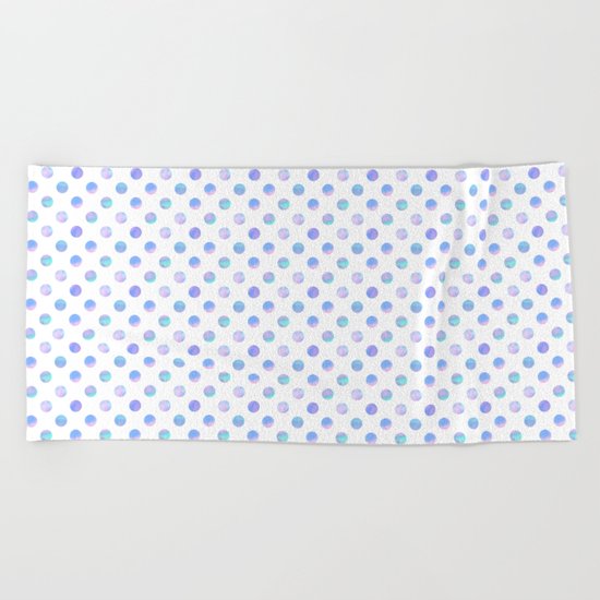 Dreaming Of Polka Dots Beach Towel