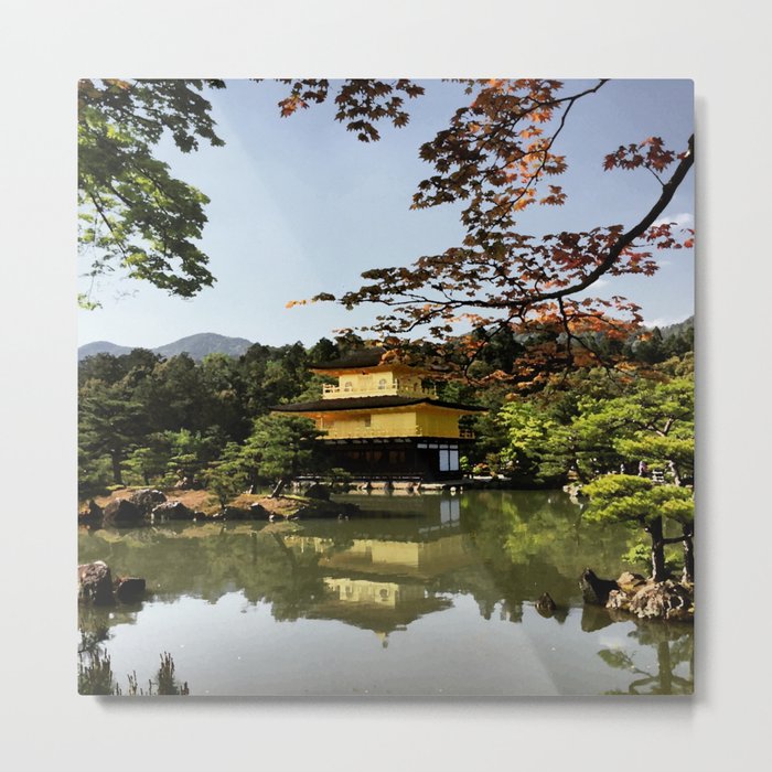 Kinkaku-ji Temple (Japan) Metal Print