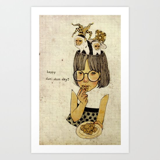 Happy April 1 st! Art Print