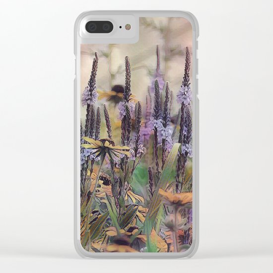 Wild Lovelies Clear iPhone Case