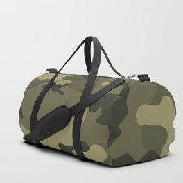 vintage military camouflage Duffle Bag