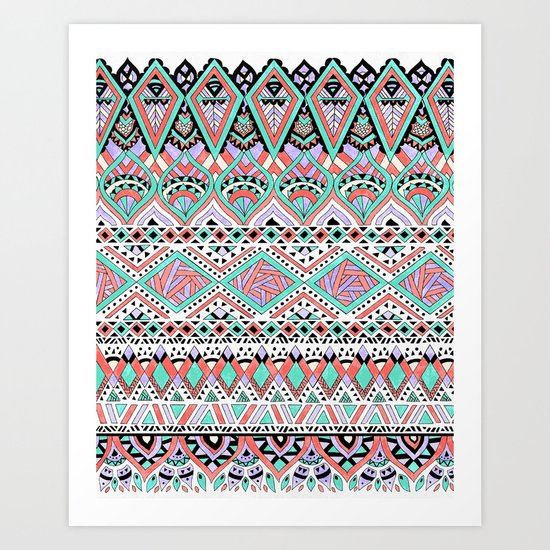 Romance In Pastels Art Print